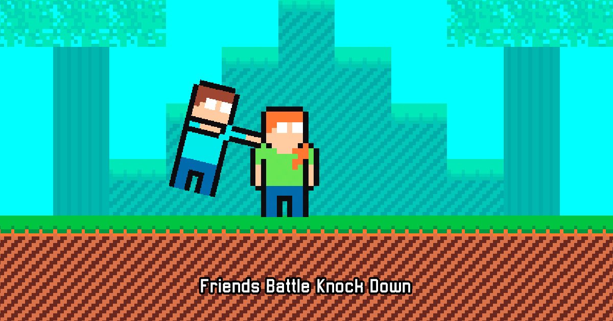 Image Friends Battle Knock Down