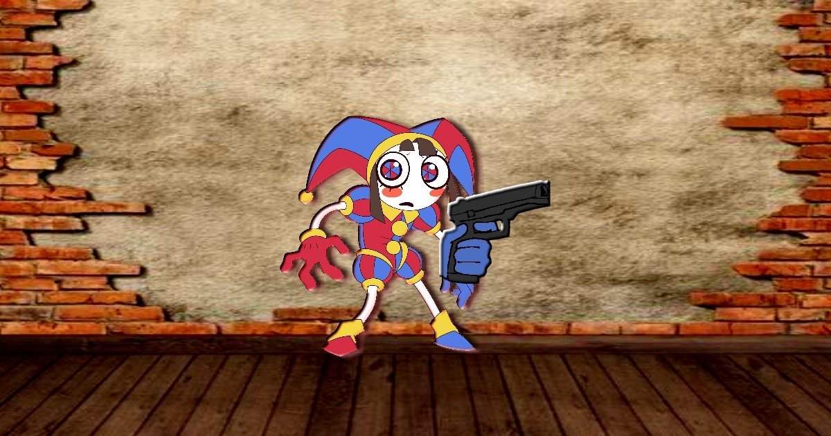 Image Pomni Maze Shooter